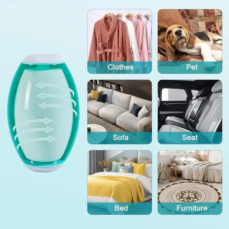 Washable and Reusable Gel Lint Roller for Pet Hair Removal - Portable Mini Tool for Clothes, Laundry, and Dust - Effective Sticky Cleaner for Dog and Cat Fur