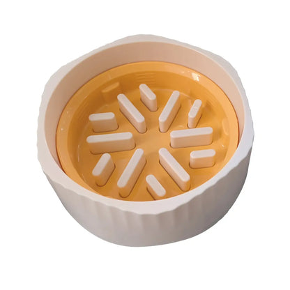 Slow Feeder Dog,Anti-Slip Feeder Slo Anti-Choking Removable Easy Clean Slow Feeder down Eating for Mediumsized Dogs Small Dog Puzzle Toys Pet Bowls Dogfood